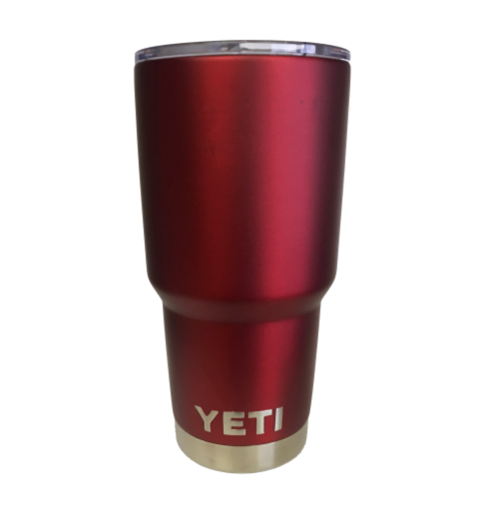 maroon yeti cup