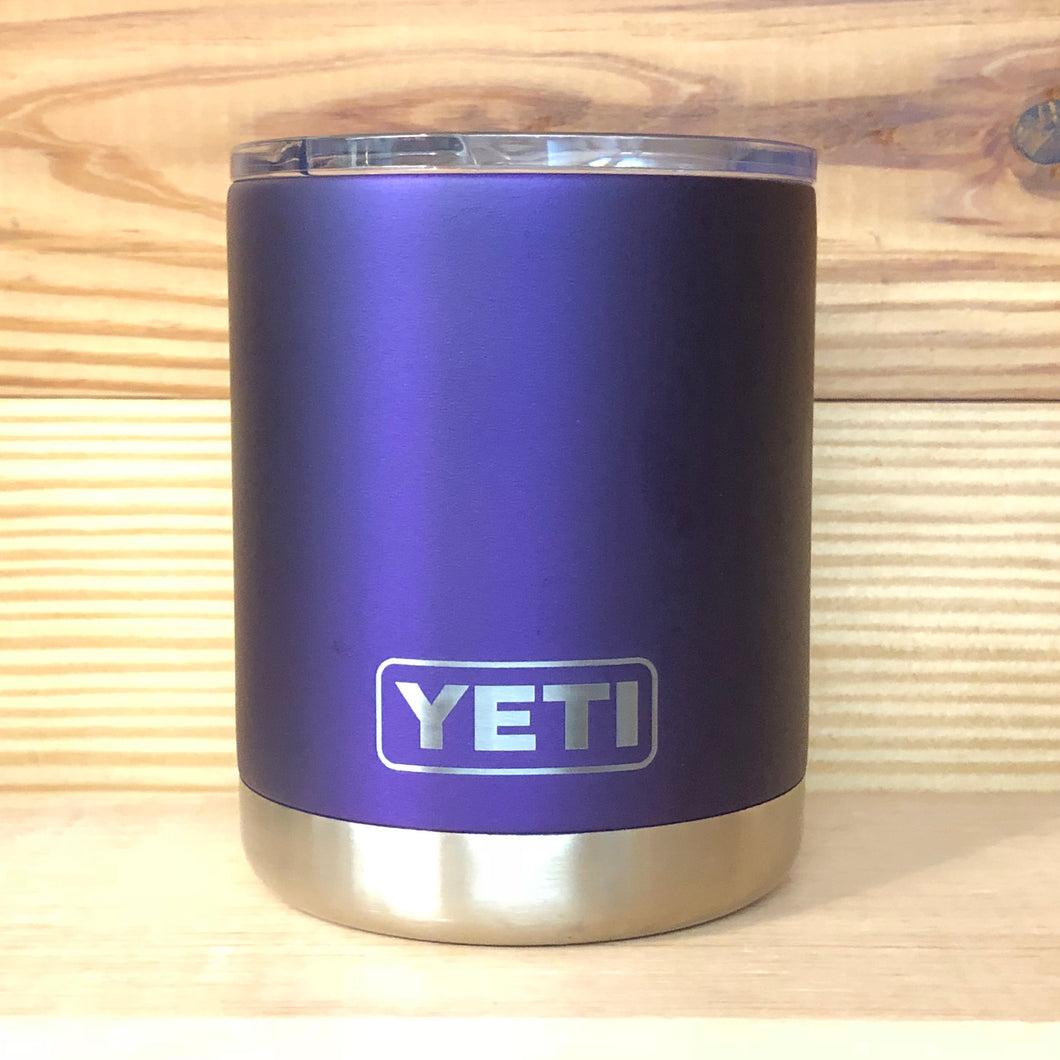 Matte Anodized Purple Yeti Rambler Tumbler Cup – Small Batch Customs