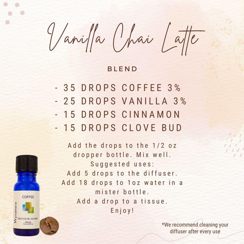 Chai Latte Diffuser Blend - Wyndmere Naturals