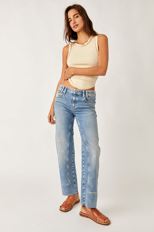 Free People Uptown High Rise Vegan Pants – Brightside Boutique