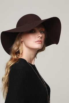 Brown Eyed Girl Wide Brim Floppy Hat