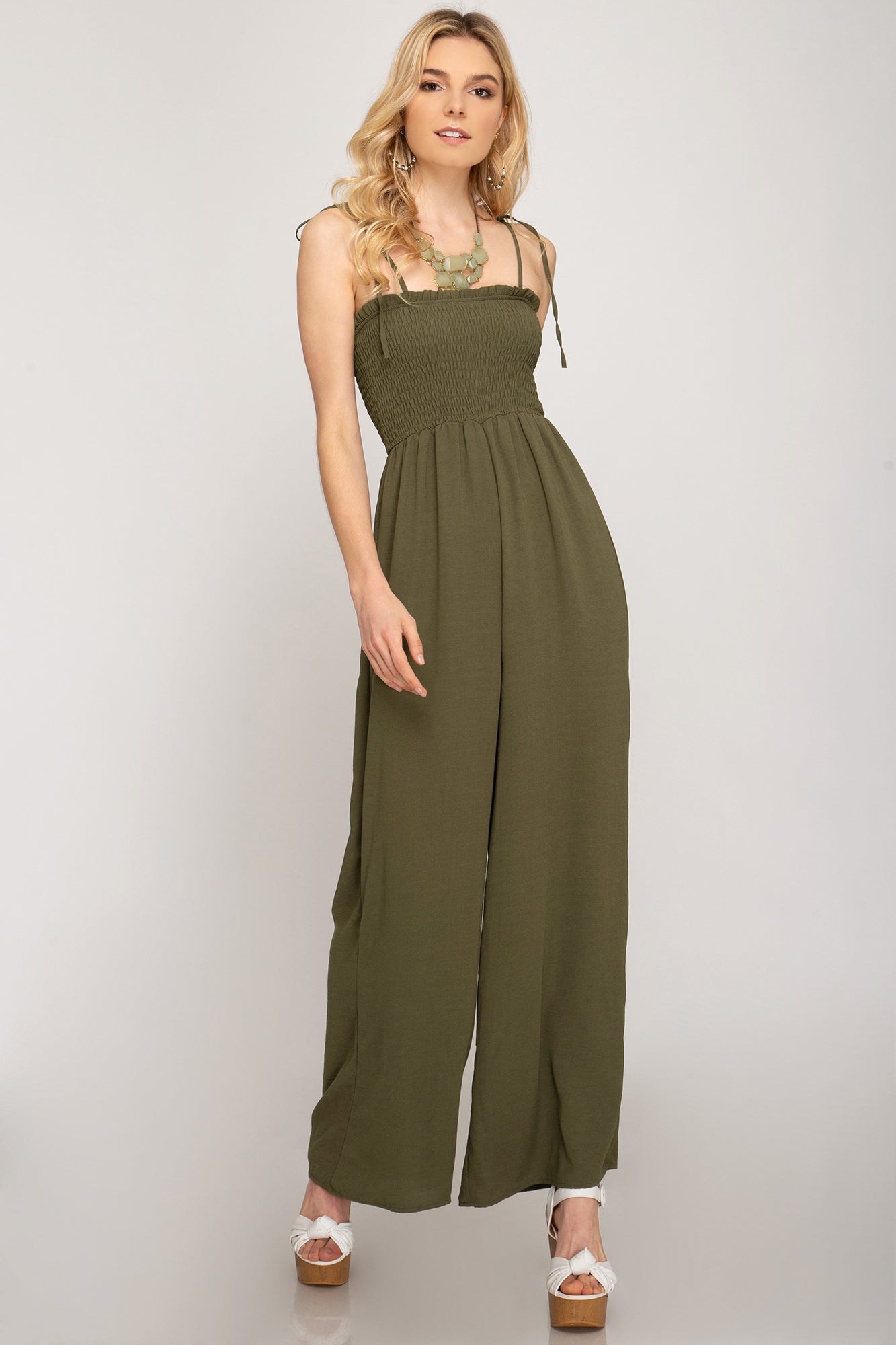 maxi pants jumpsuit