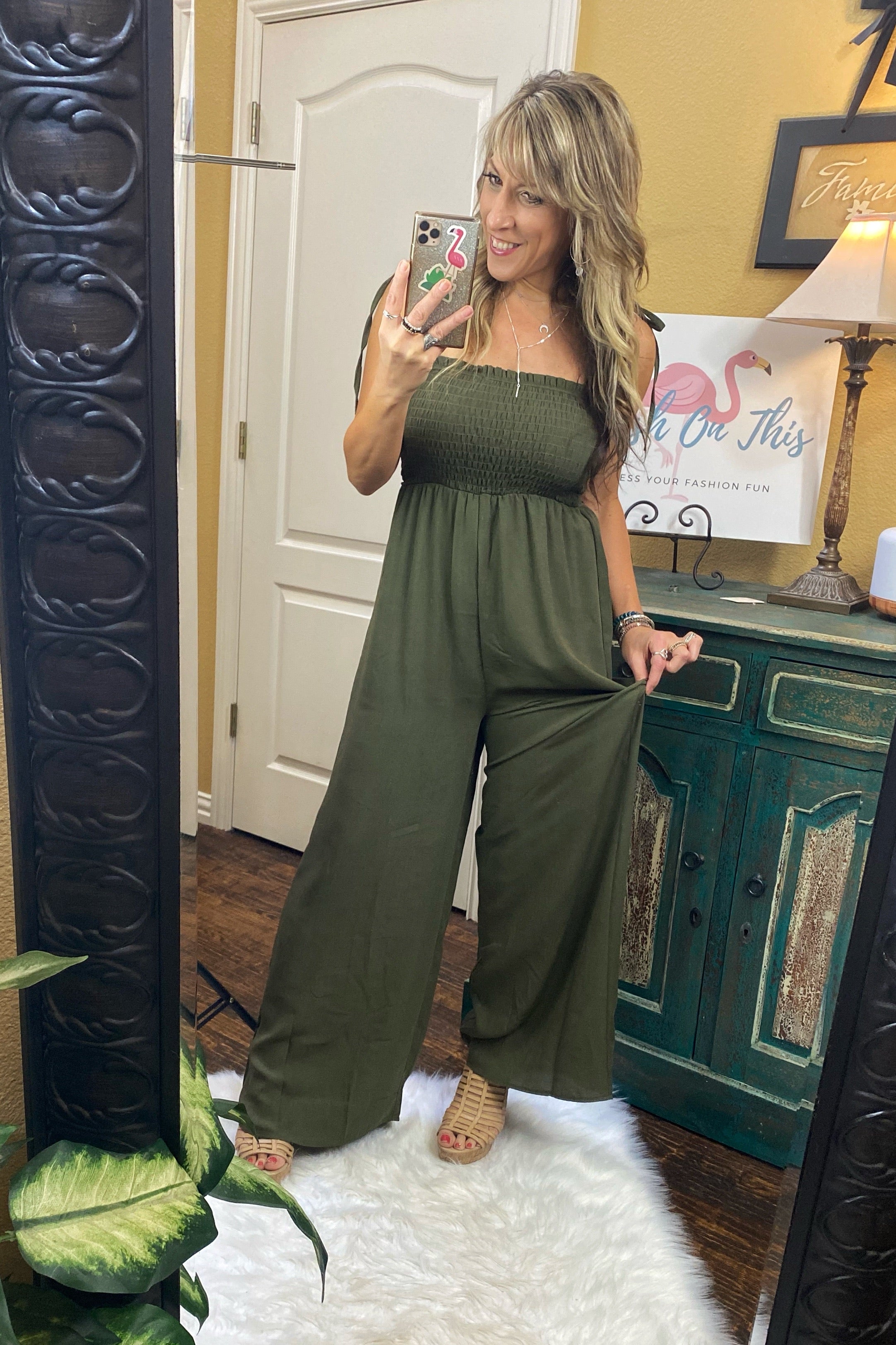 tube top pants jumpsuit