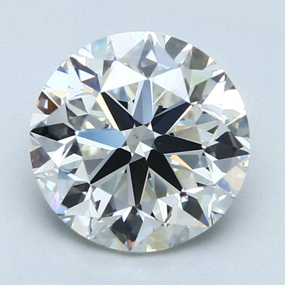 Diamond Natural Loose Round Cut 3 Carat I Color Vs1 Clarity Gia Certif