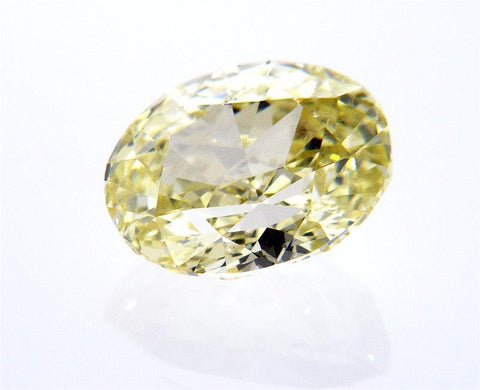 2 CT Natural Loose Diamond GIA Certified Oval Cut Fancy Yellow V – Popular Diamonds