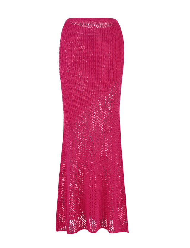 MACAULEY SKIRT - PINK : HOT PINK