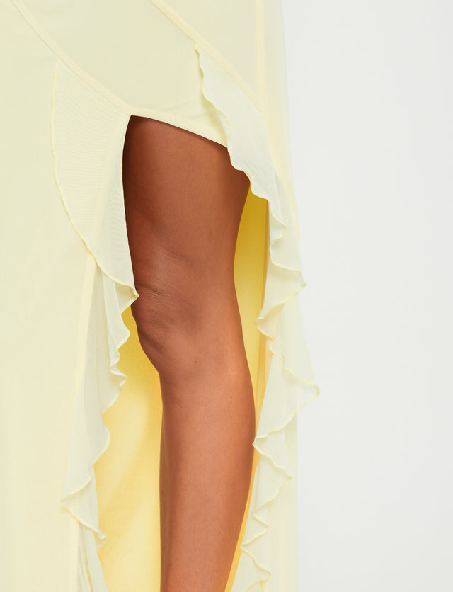 THEO SKIRT - YELLOW : LEMON