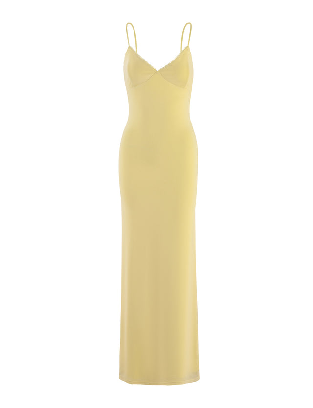 JULIANNA DRESS - YELLOW : LEMON