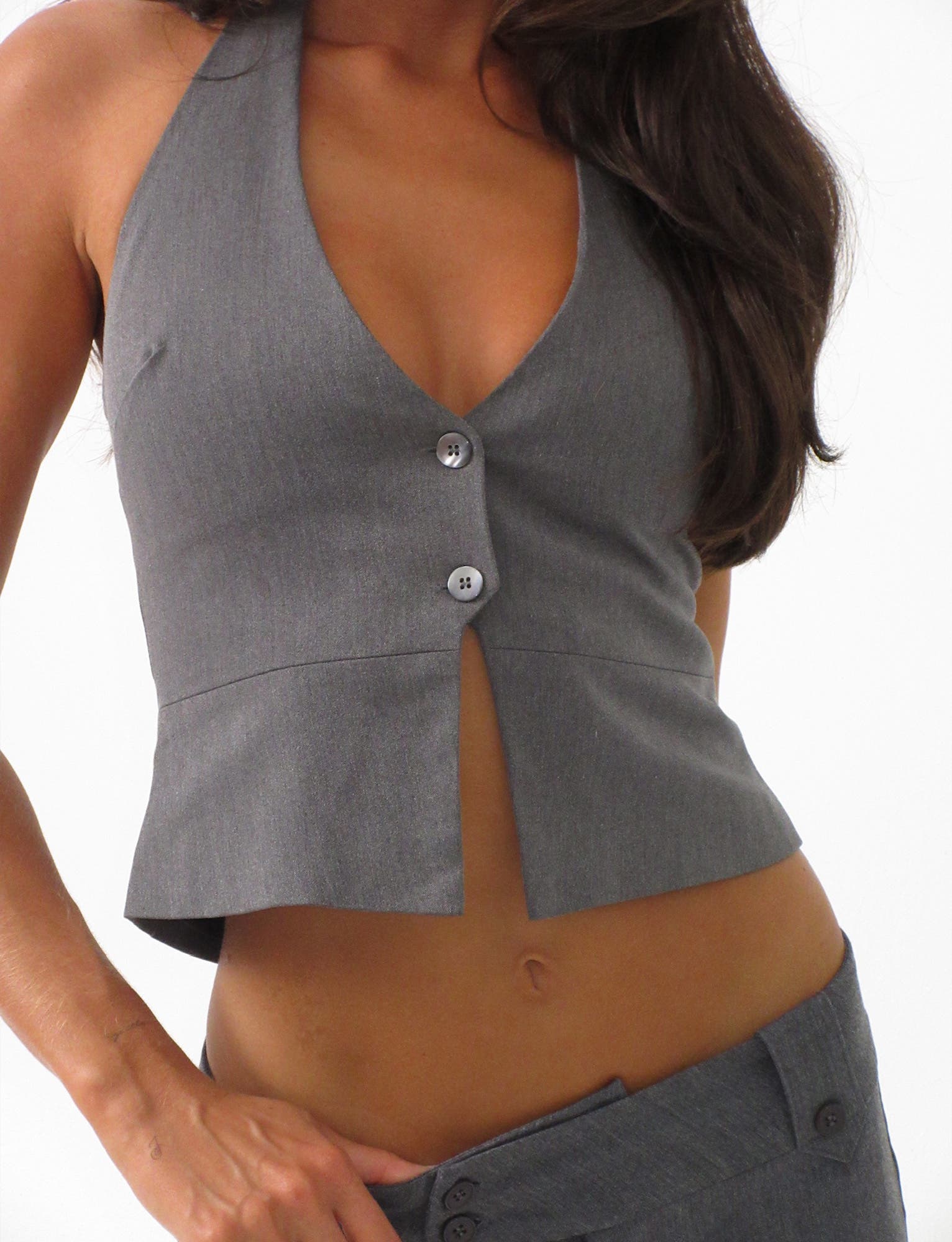 TRISTAN VEST - GREY