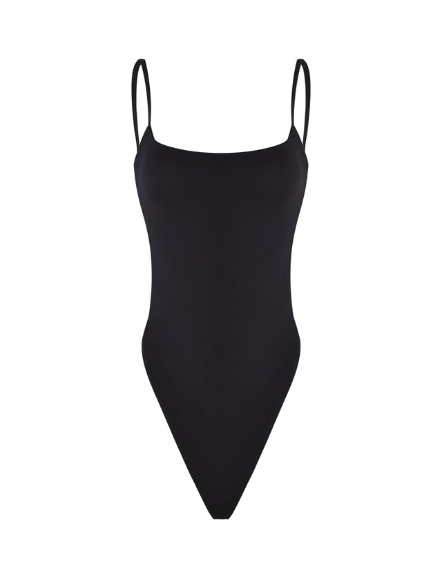 MINERVA BODYSUIT - BLACK