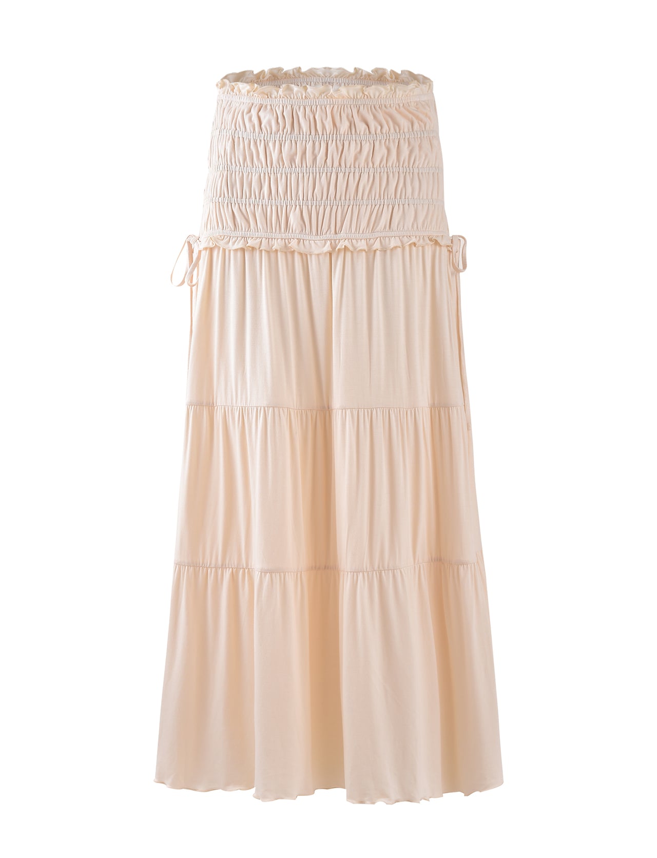 DENALI MAXI SKIRT - NEUTRAL : BONE – tigermist