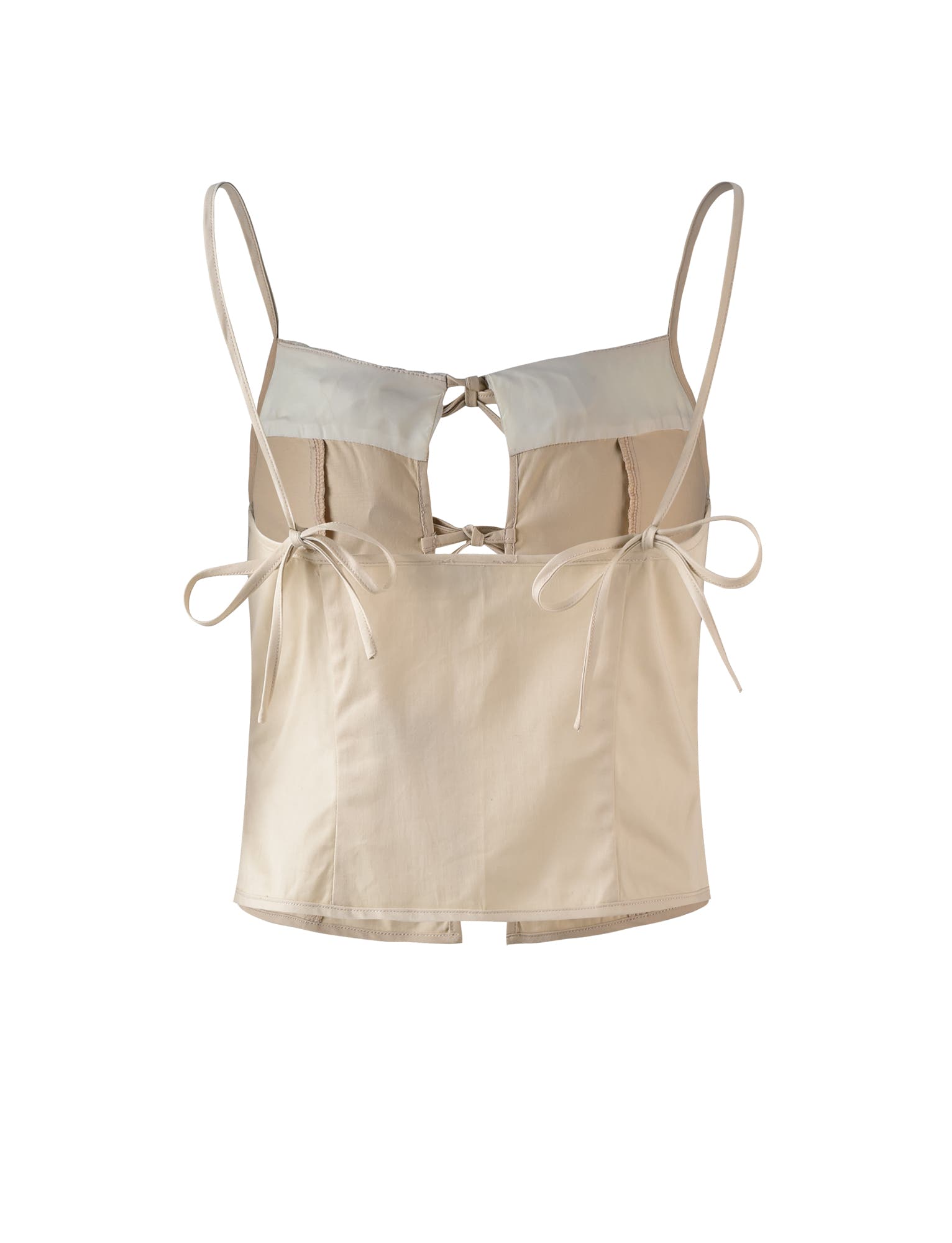 ALISA TOP - WHITE : CREAM