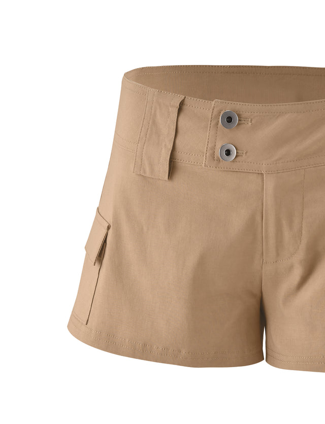 DAYA SHORT - BEIGE : TAN