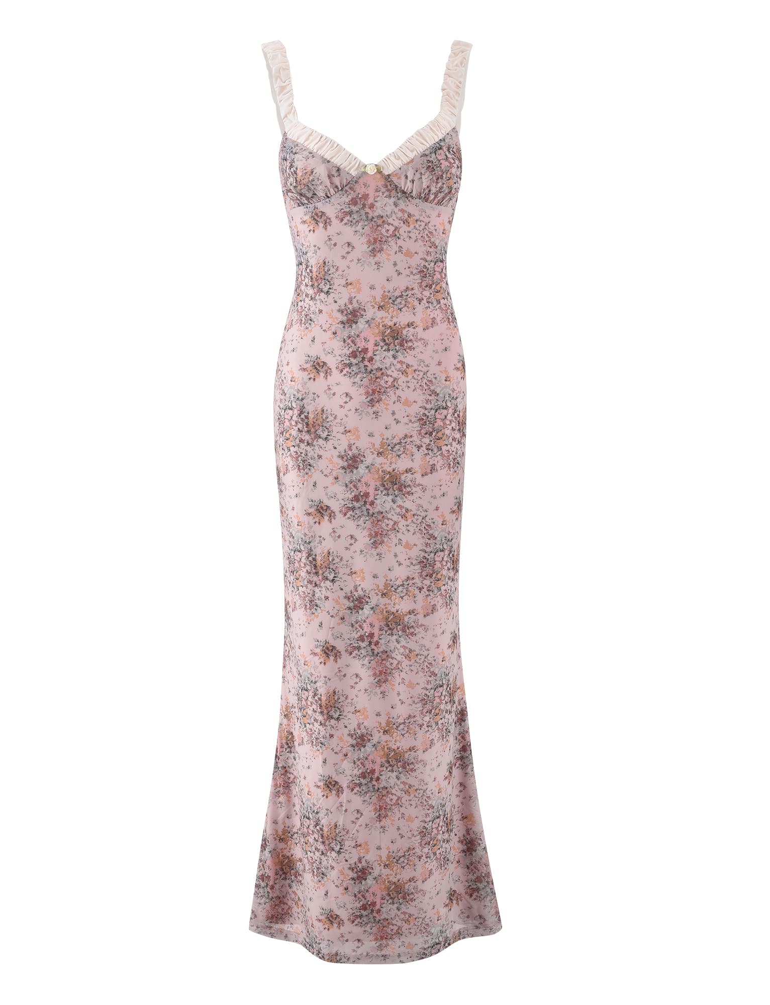 AMARAN DRESS - PINK : CAMO FLORAL