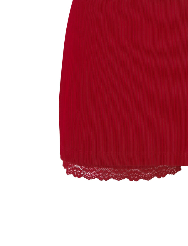 SABINE SKORT - RED : BERRY RED : PINK CRIMSON