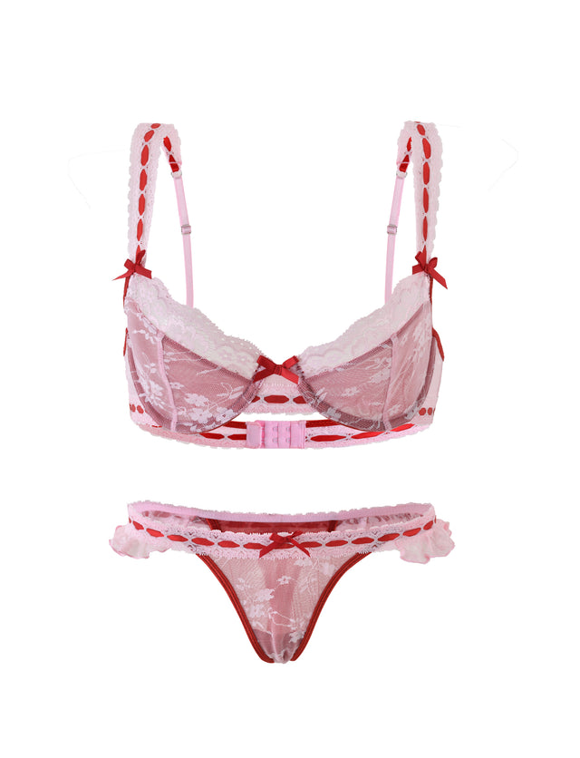 LAVINA SET - RED : SALSA