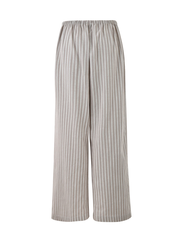 LAINEY PANT - GREY : STRIPE