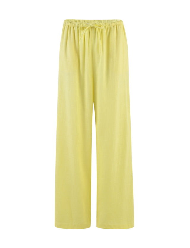 LAINEY PANT - YELLOW : LEMON