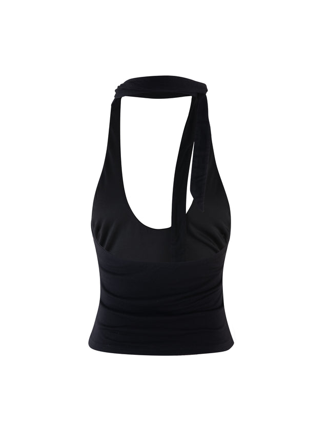 ALEEN TOP - BLACK