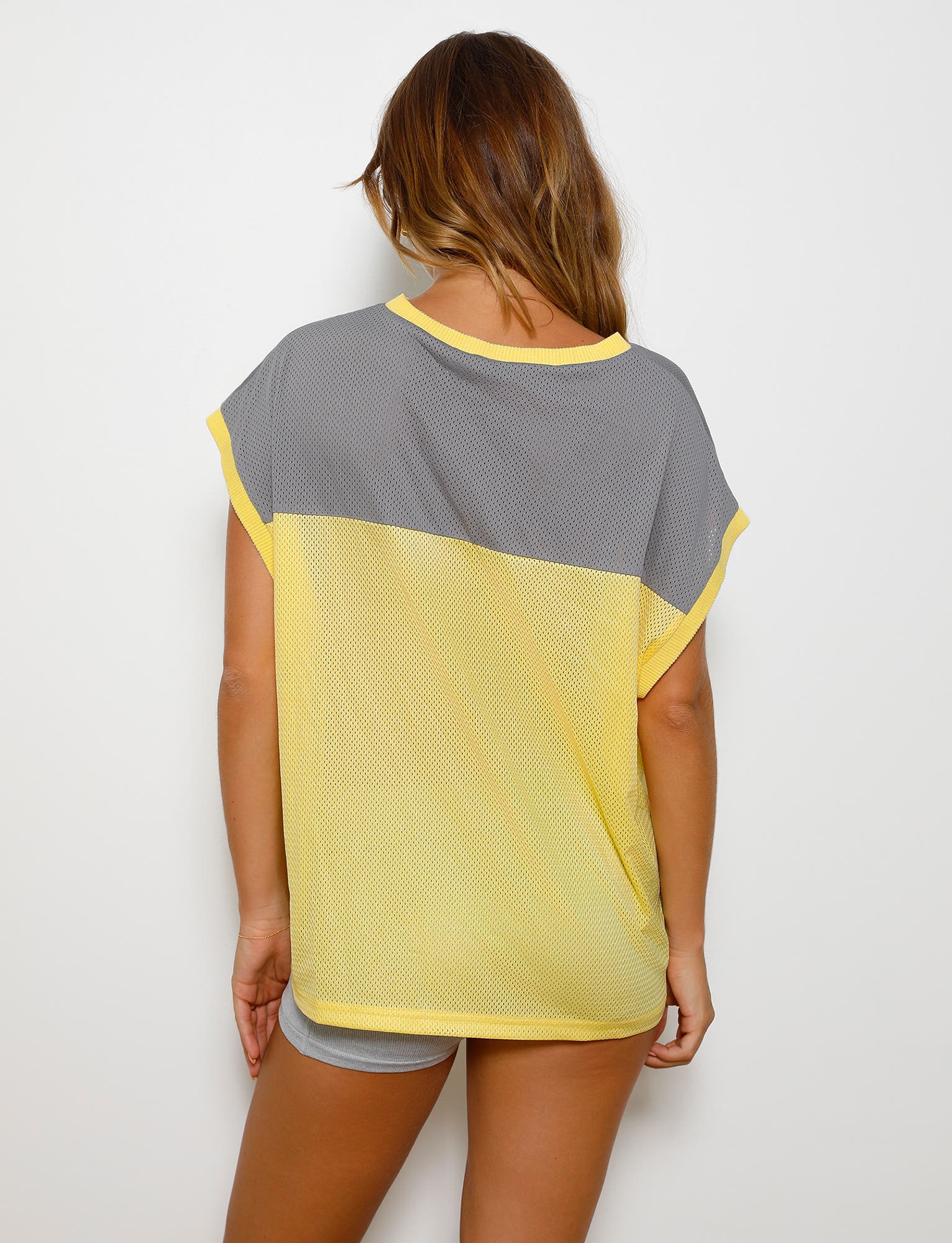 ZENITH TANK - YELLOW : PALE YELLOW