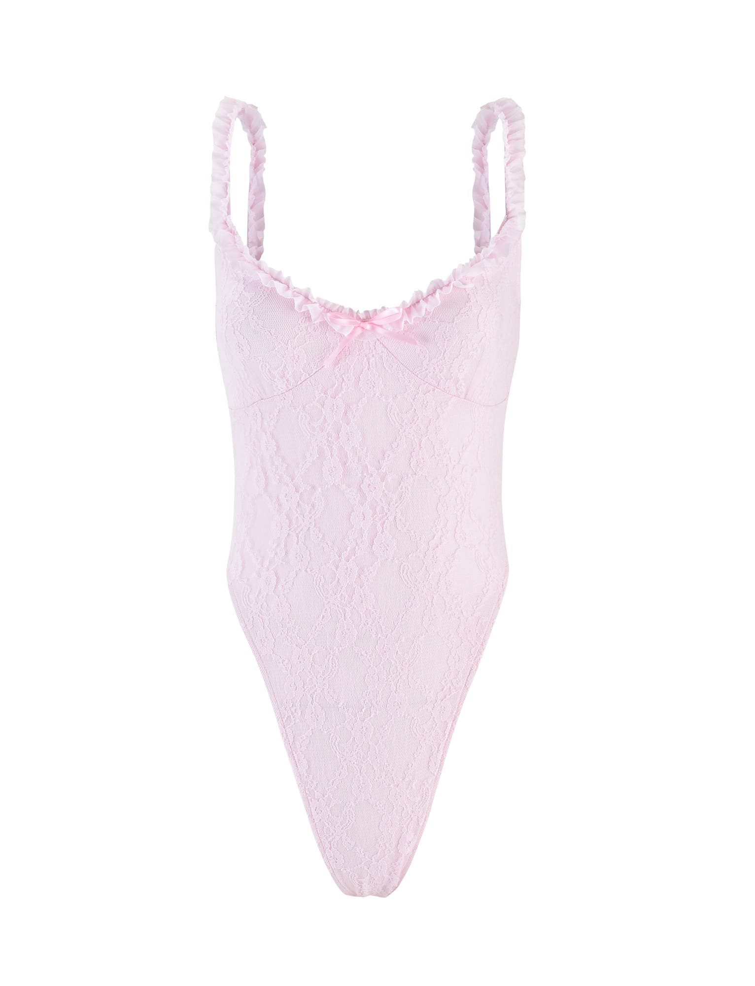 DEJA BODYSUIT - PINK : PASTEL PINK