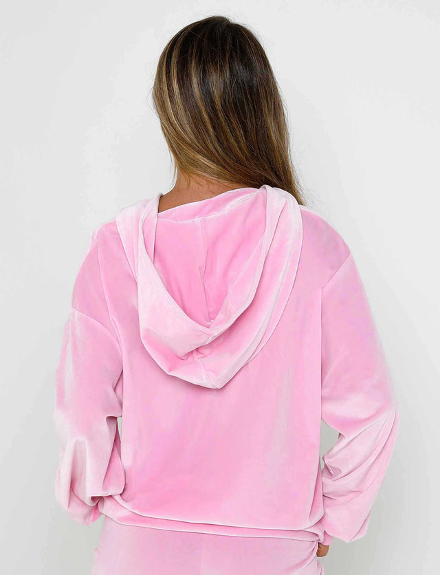 ERICKA HOODIE - PINK : BABY PINK