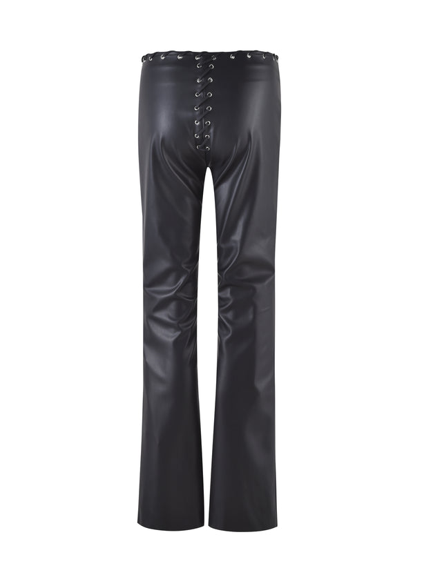 BOSCO PANT - BLACK : BLACK PU