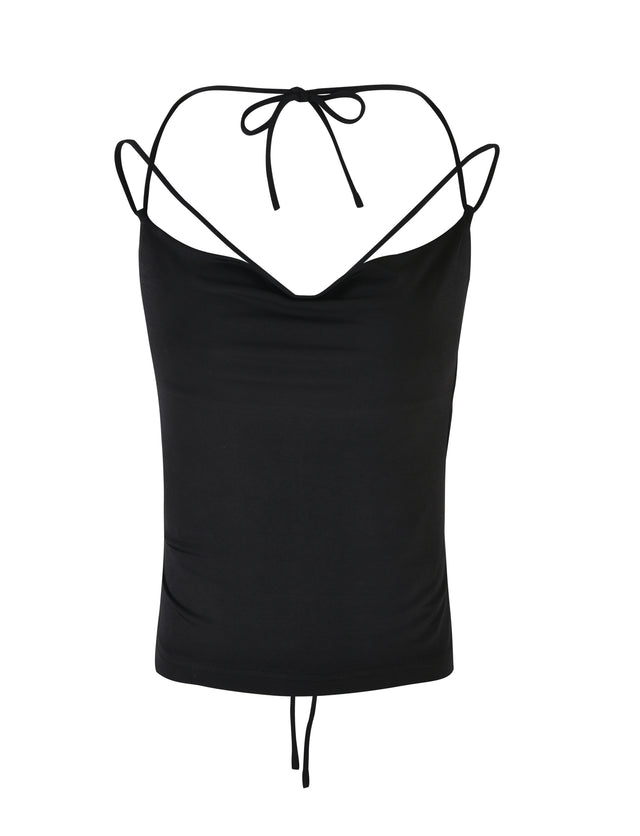 ZAIDA TOP - BLACK