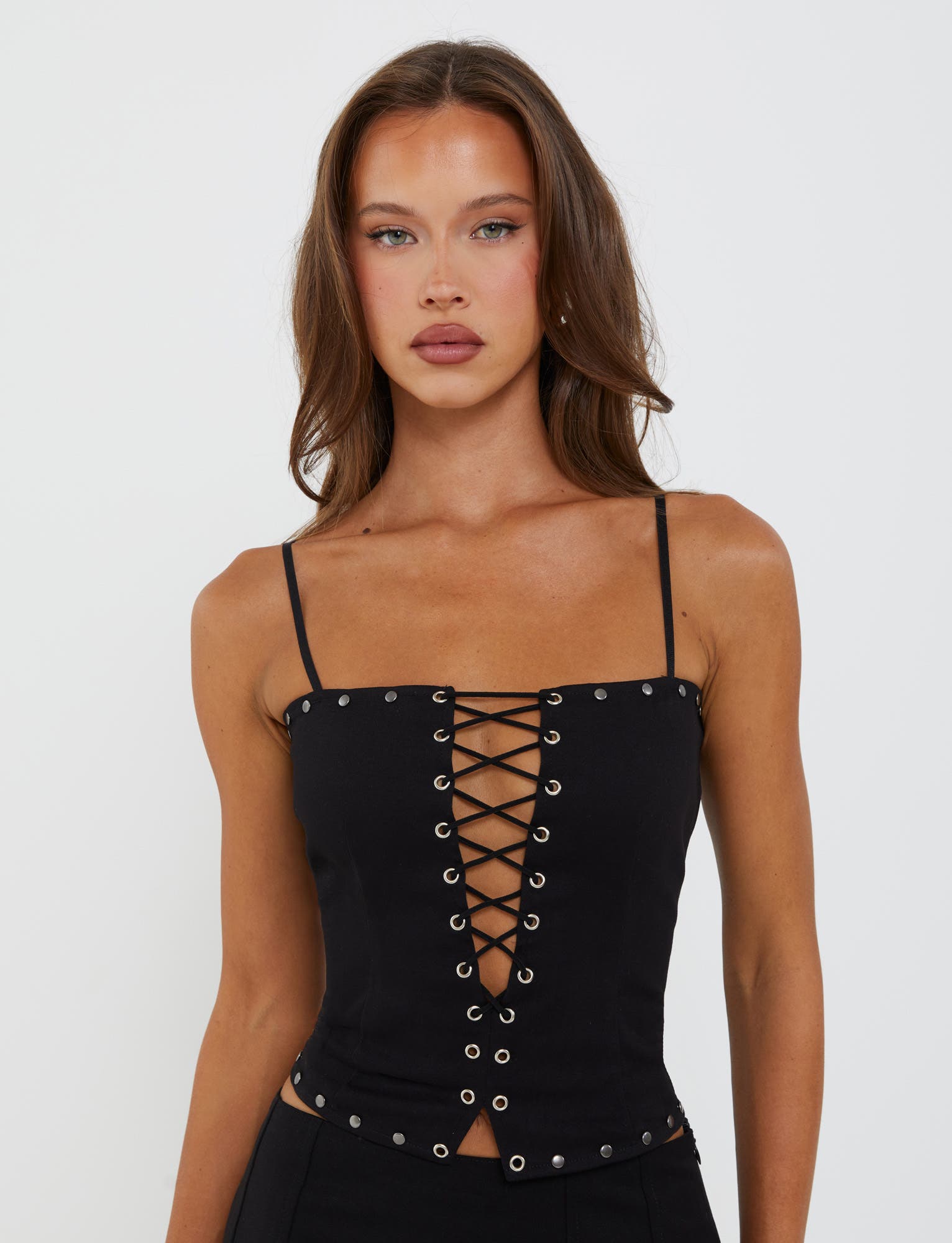 KERI TOP - BLACK