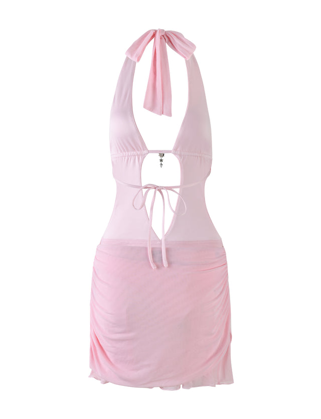 ESHA DRESS - PINK : BABY PINK