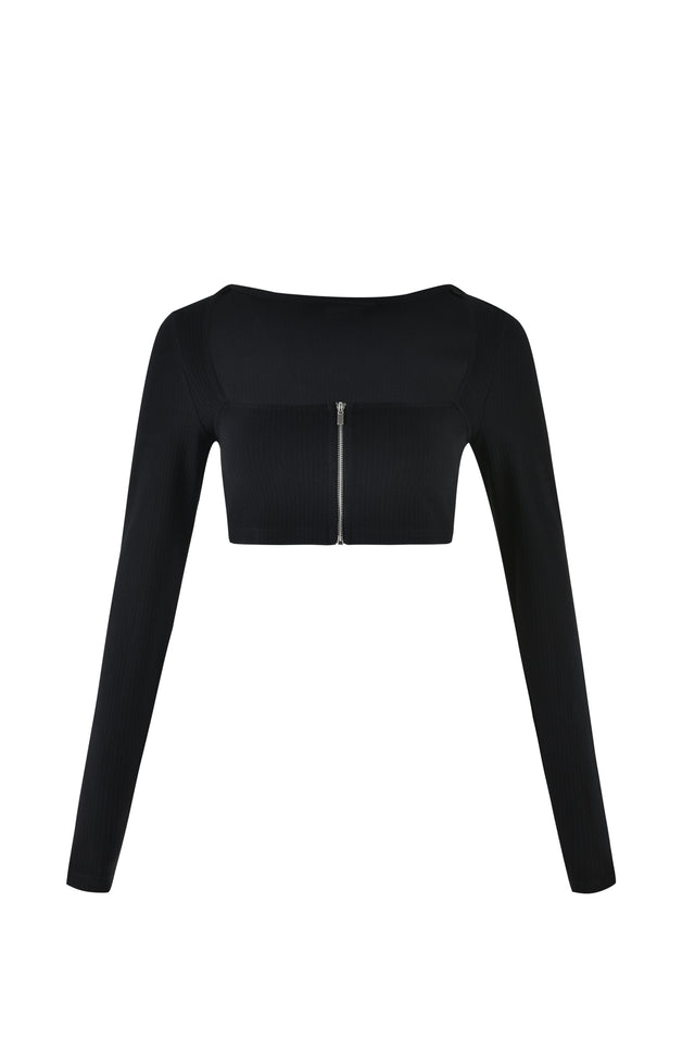 MARYANNE TOP - BLACK