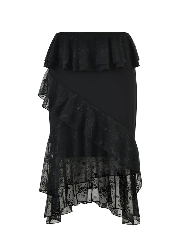 INAYAH SKIRT - BLACK