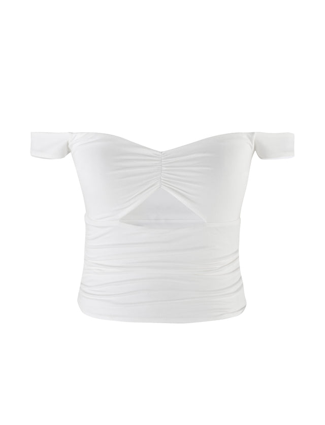 SAFAA TOP - WHITE