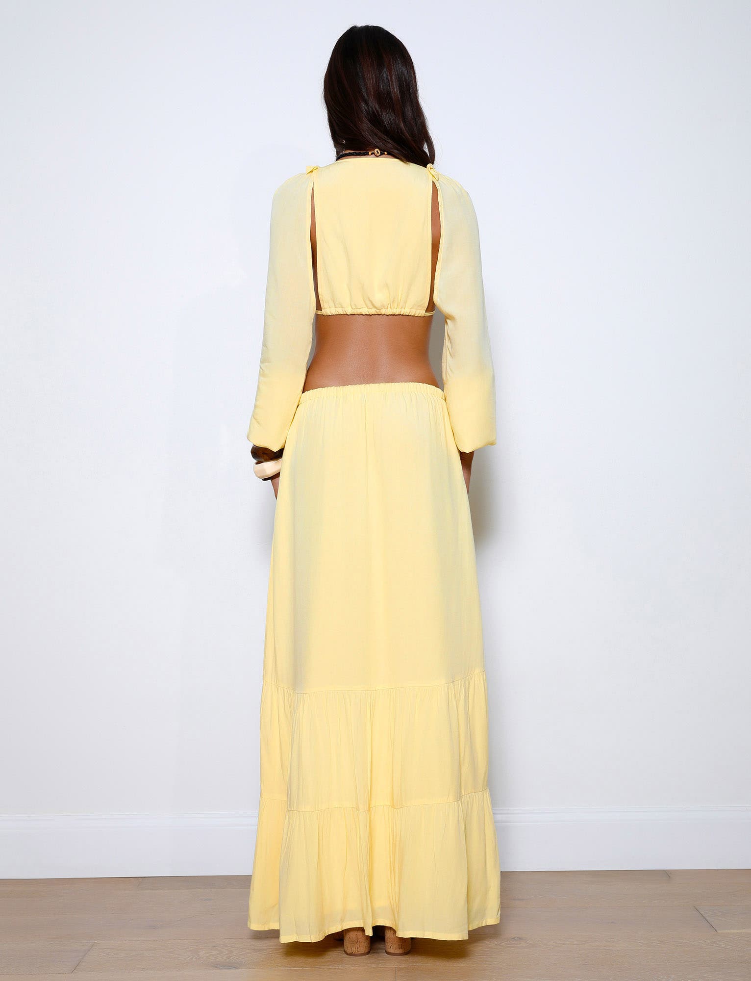 PHILLIPA SKIRT - YELLOW : LEMON