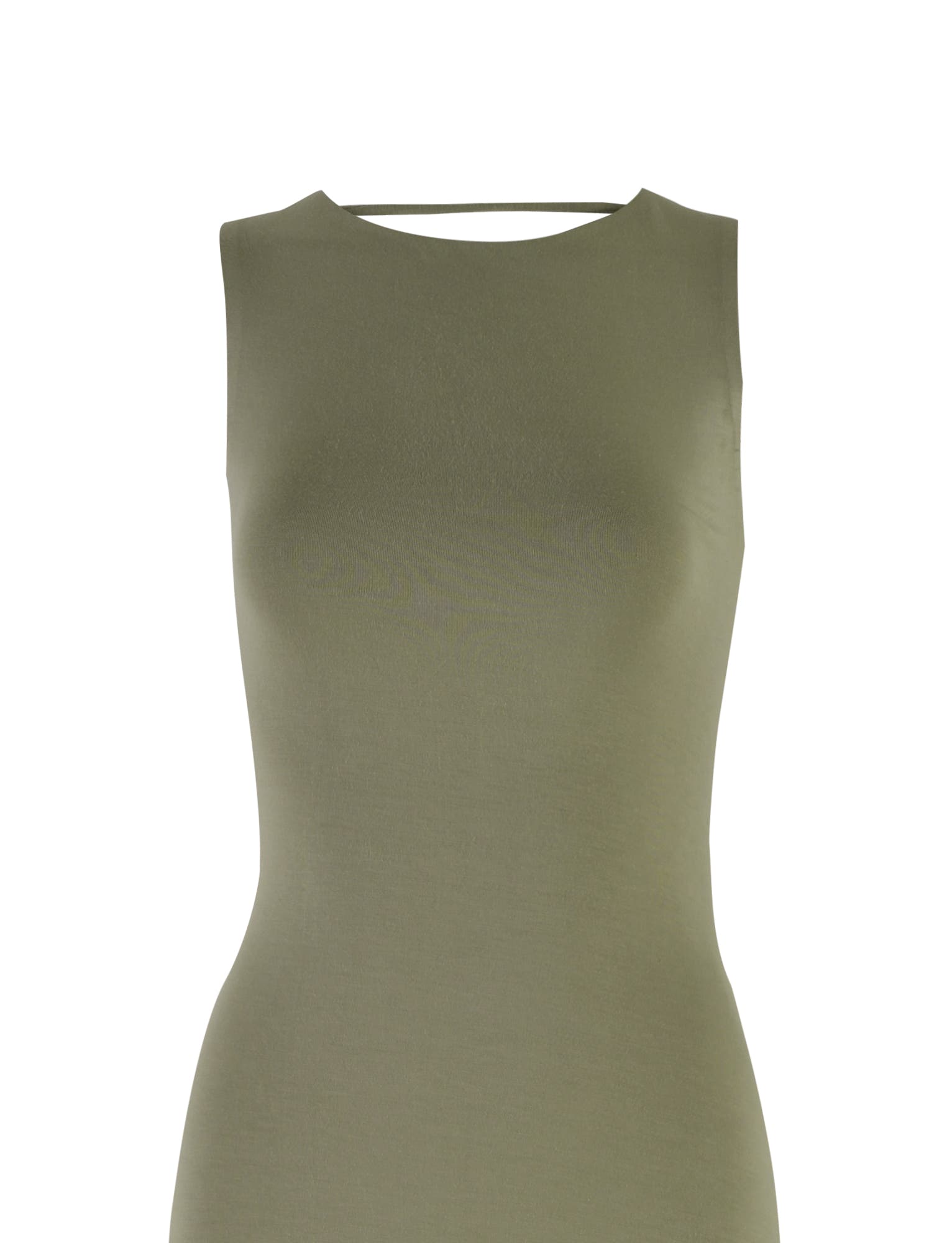 ZAHRAA DRESS - GREEN : MOSS GREEN