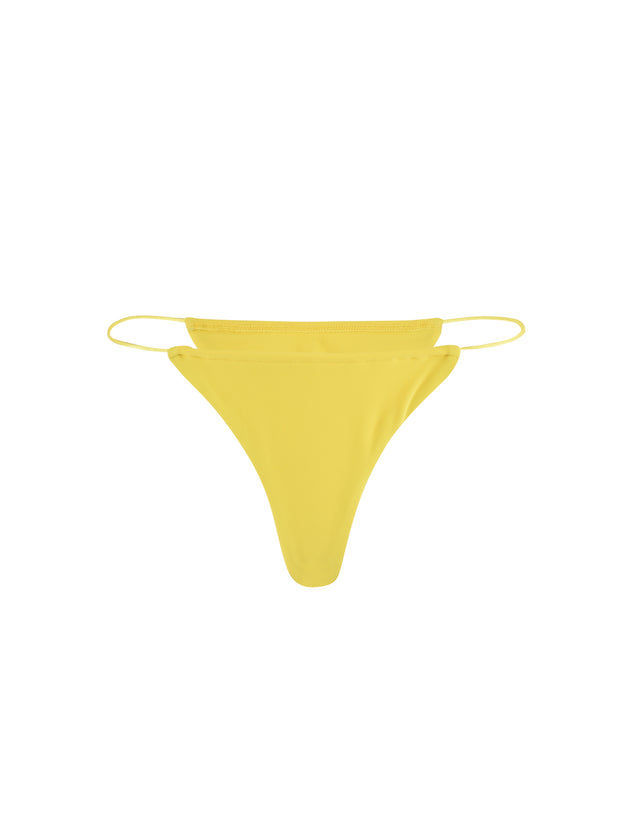 KRYZE BIKINI BOTTOM - YELLOW : NEON YELLOW