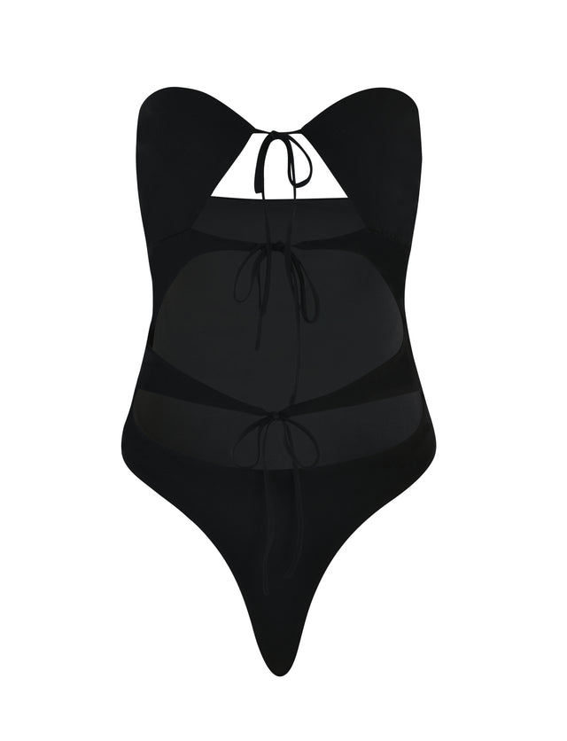 KINERA BODYSUIT - BLACK