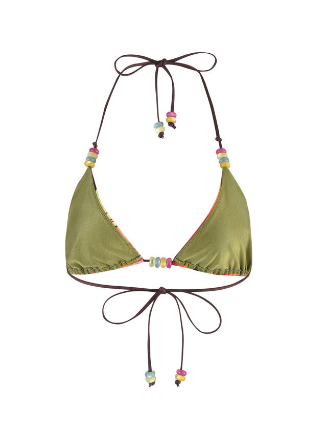 FINLEA BIKINI TOP - MULTI : TROPICAL FLORAL