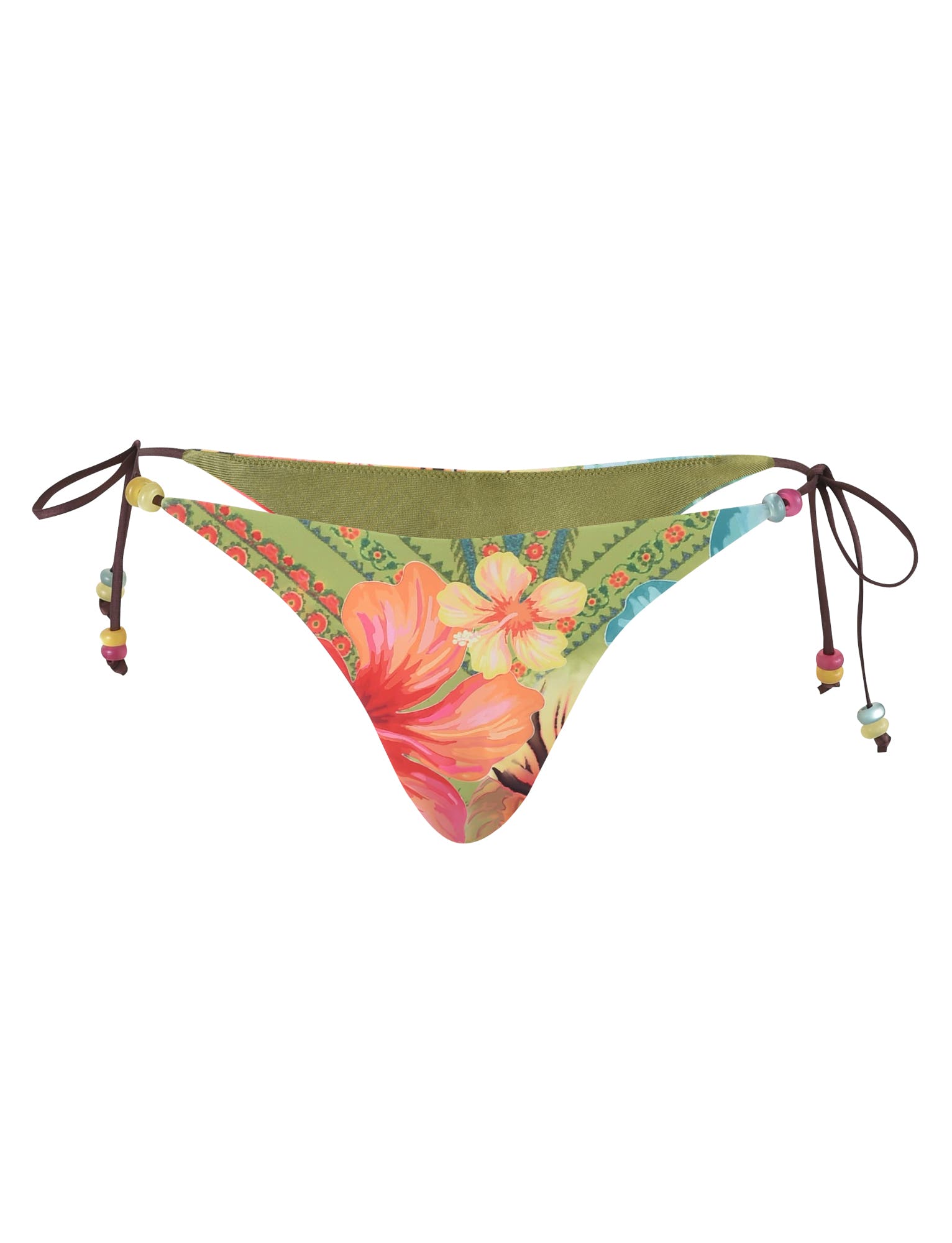 FINLEA BIKINI BOTTOM - MULTI : TROPICAL FLORAL