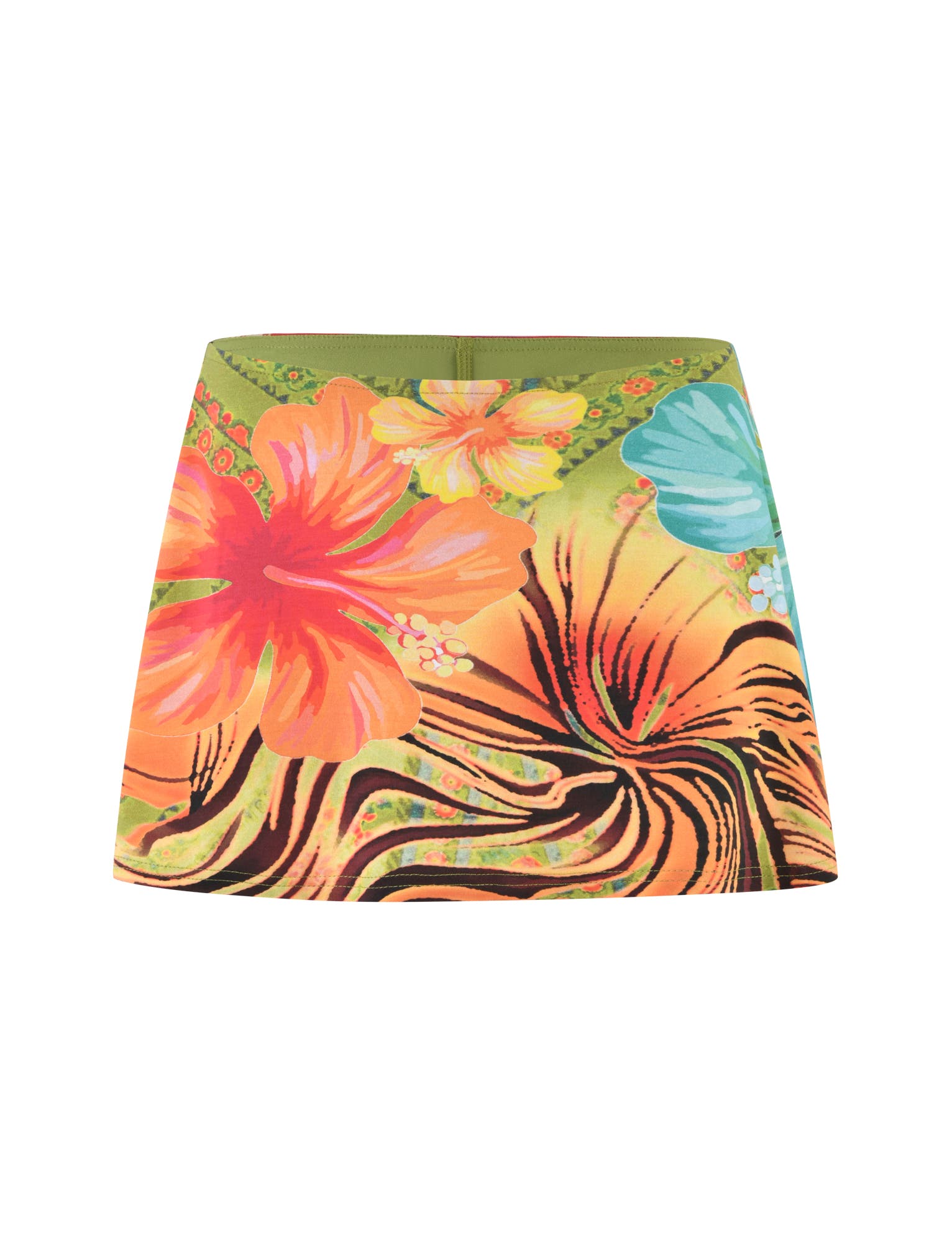 QUINLEY SKORT - MULTI : FLORAL : TROPICAL FLORAL