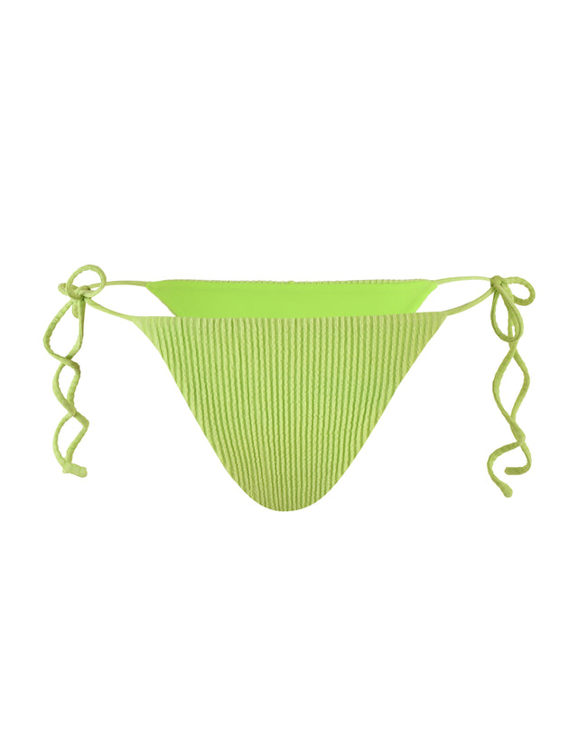 YVE BIKINI BOTTOM - GREEN : LIME GREEN