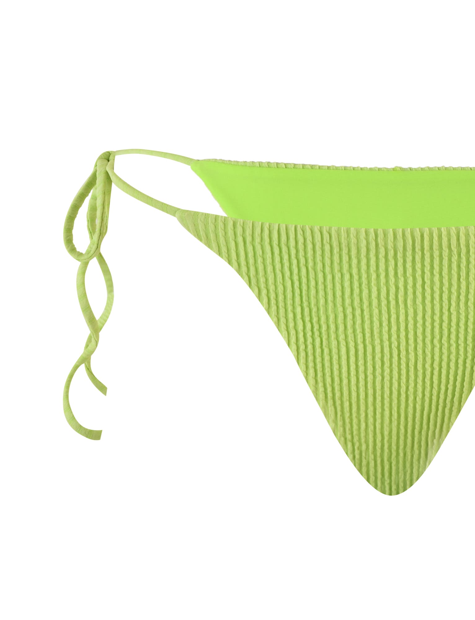 YVE BIKINI BOTTOM - GREEN : LIME GREEN