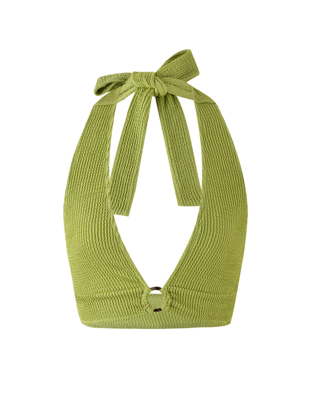 NEERA TOP - GREEN : LIME GREEN