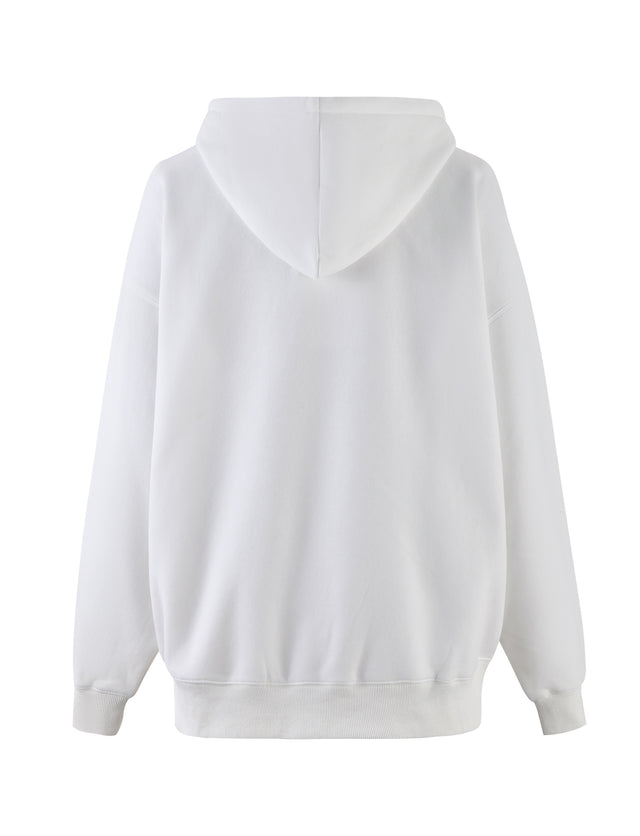 LUMEN HOODIE - WHITE