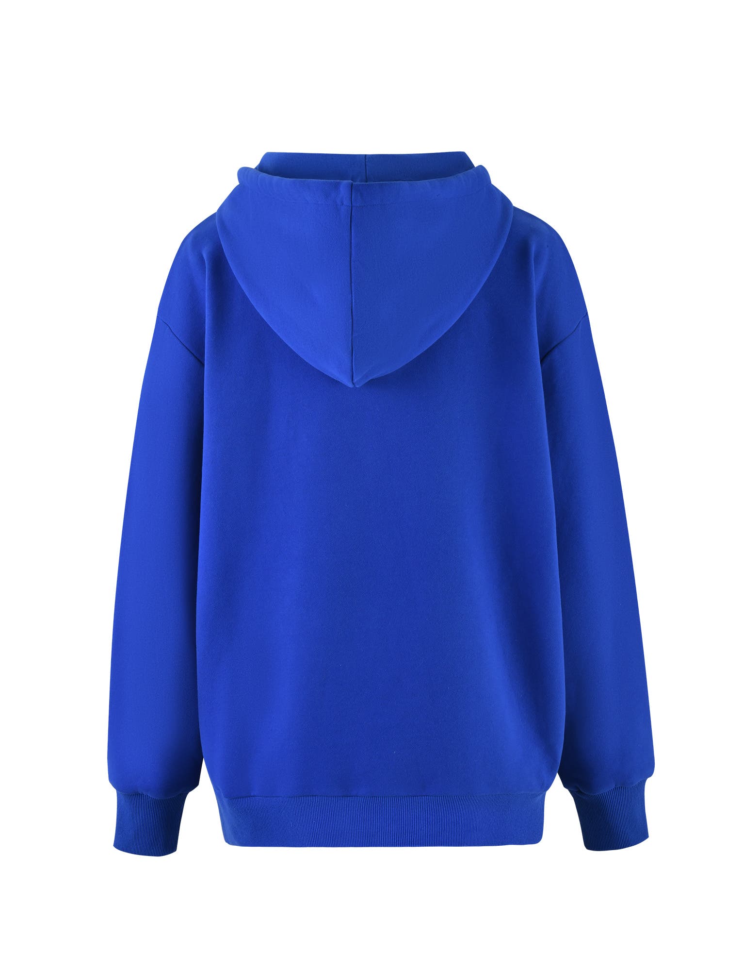 LUMEN ZIP FRONT HOODIE - BLUE