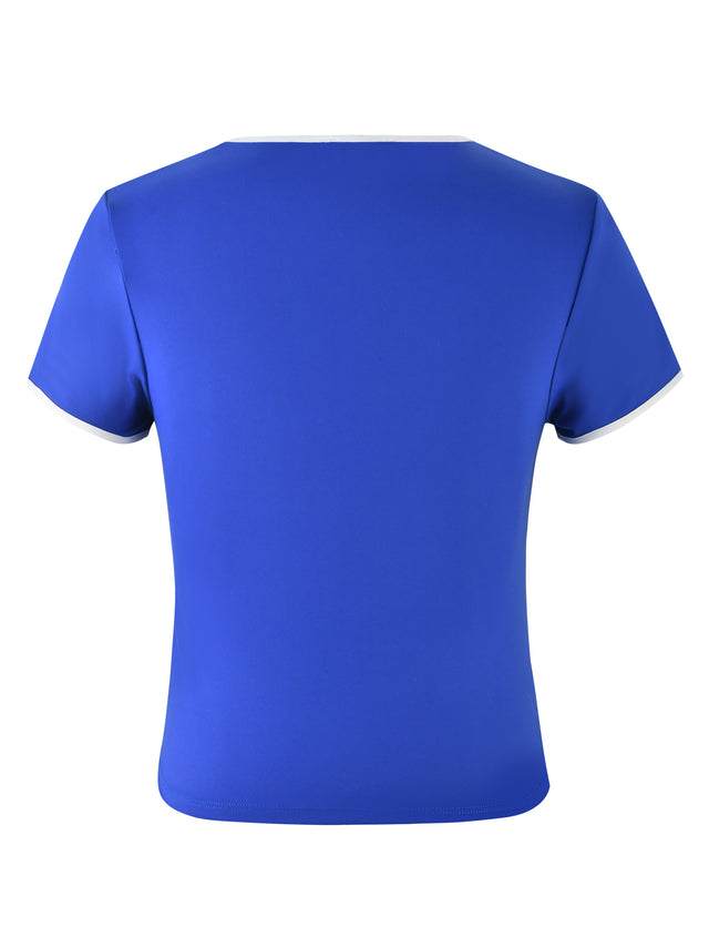 DELANEY TEE - BLUE