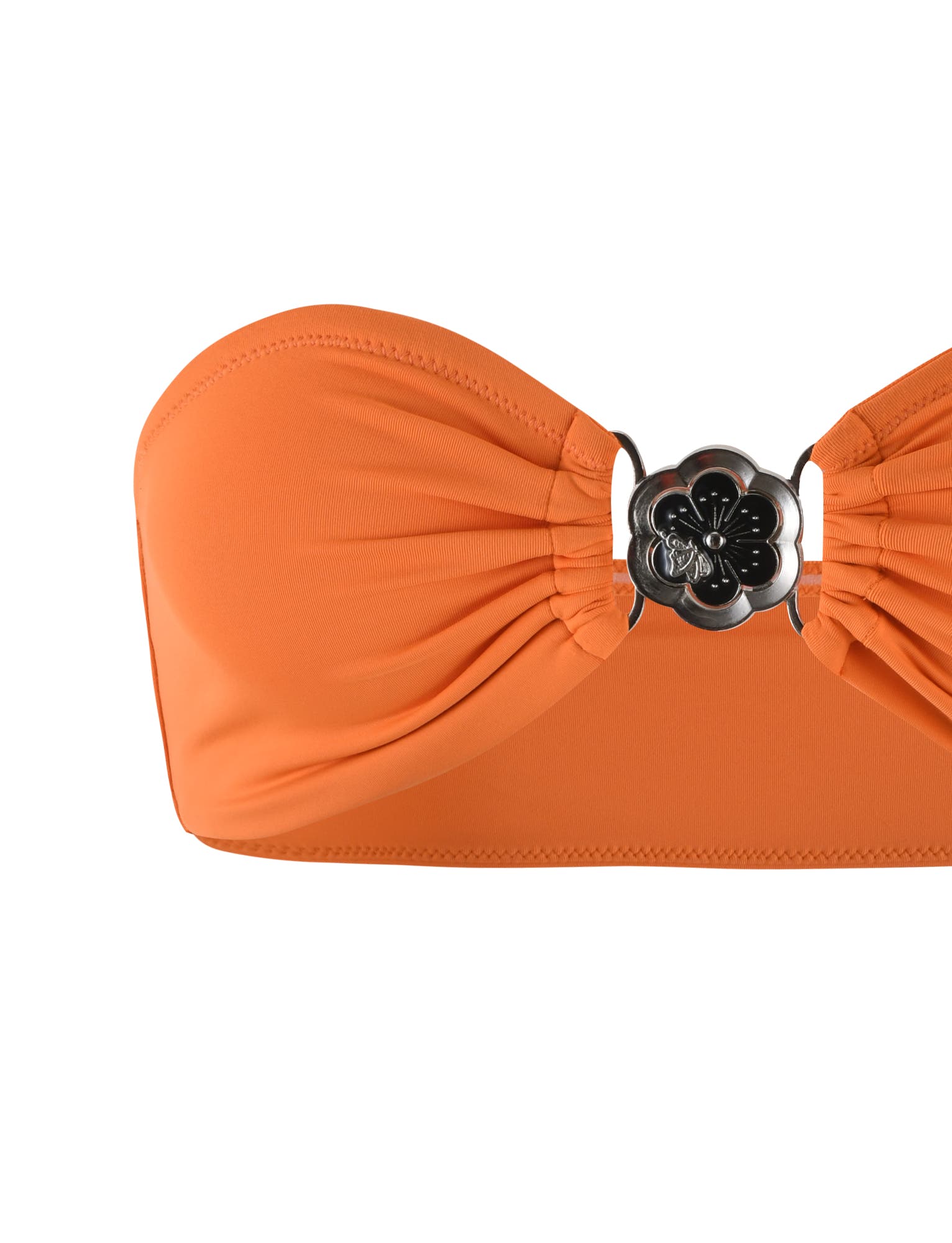 CYNTHIA BIKINI TOP - ORANGE : BURNT ORANGE