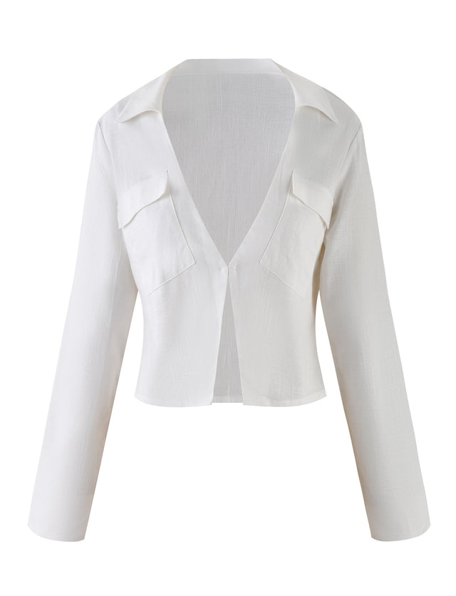 AIDEN TOP - WHITE