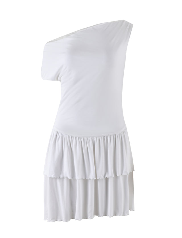 IYANNA DRESS - WHITE : BONE