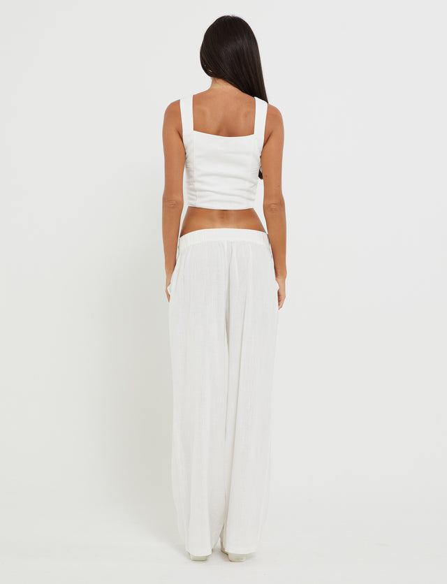 AIDEN PANT - WHITE